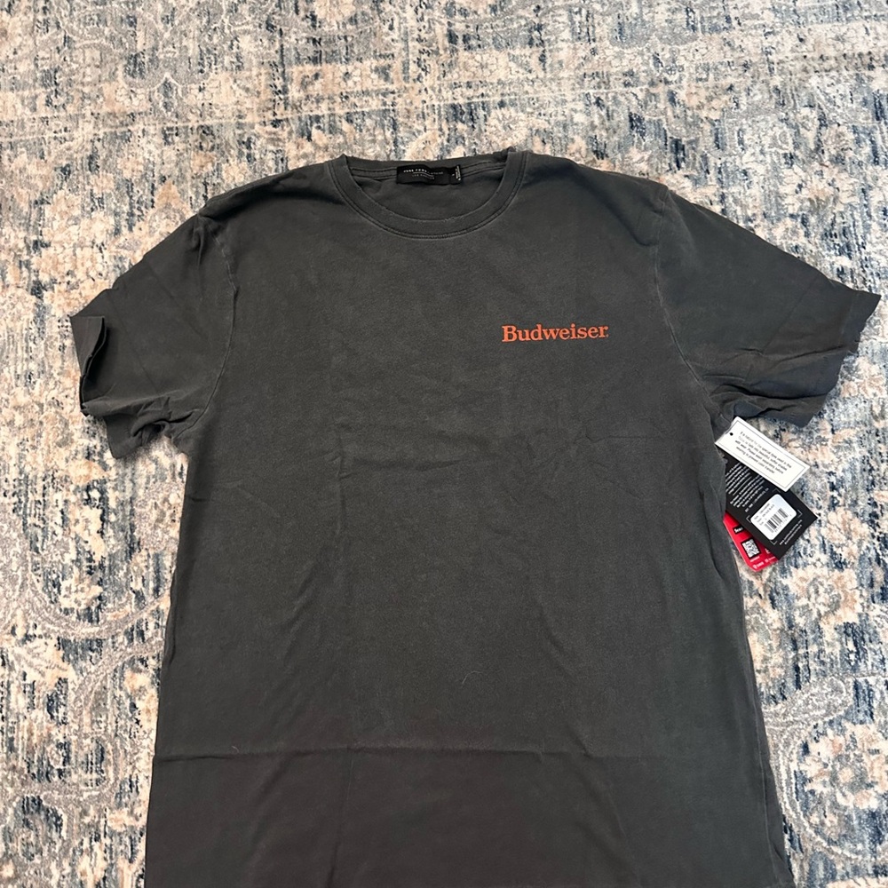 Budweiser Men's Black T-Shirt